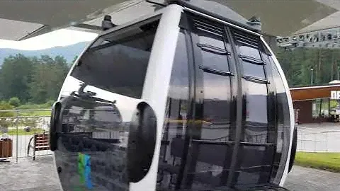 Глк "Манжерок" работа нового подъёмника.