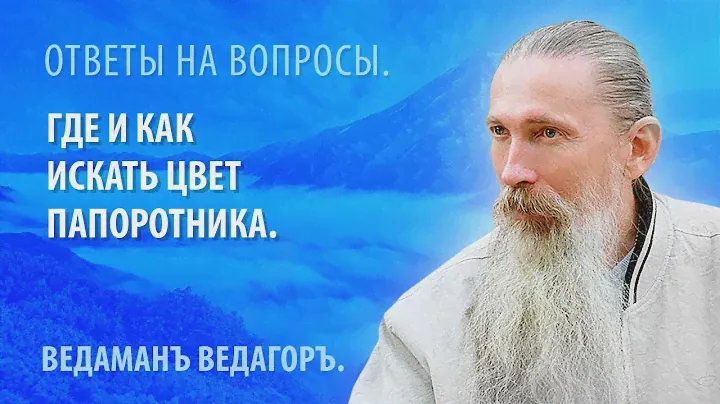 Где и как искать цвет папоротника.