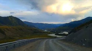 Горный Алтай. Дорога на Инегень.