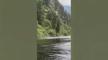 Алтай, пересекаем Телецкое озеро на пароме, с юга на север #mountains #nature #travel #music #горы