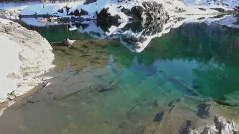 Голубые озера. Горный Алтай. Blue lake. Altai mountains